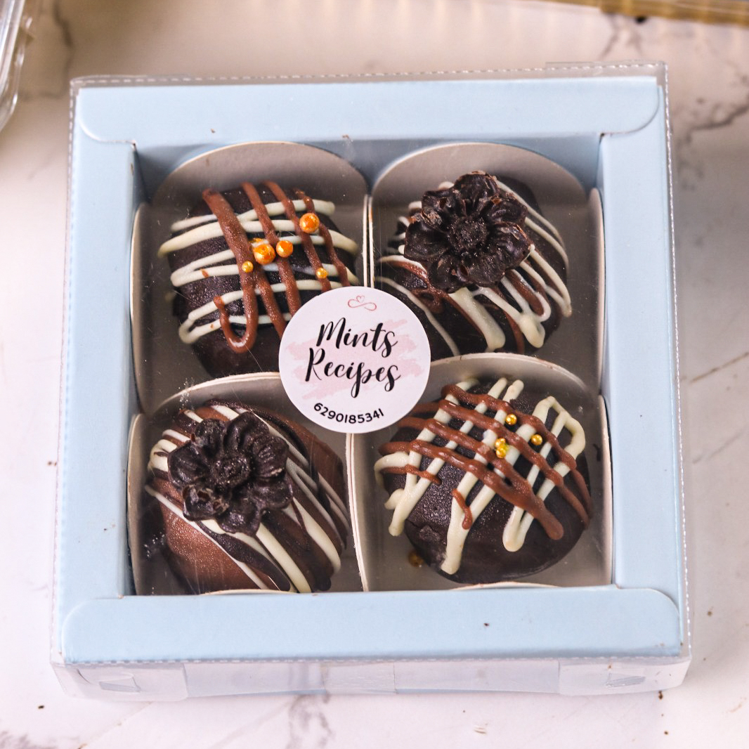Chocolate brownie truffles